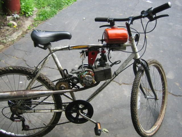 How do you build your own motorized bicycle?
